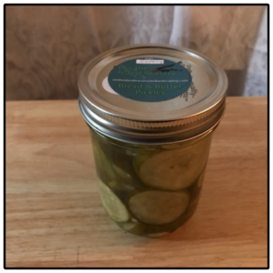 Bread & Butter Pickles